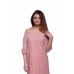 Embroidered Dress "Love in Pink"